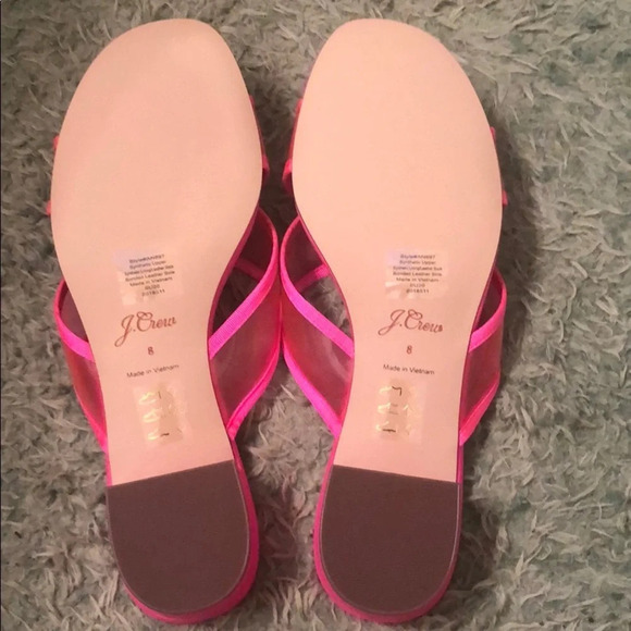 NIB J CREW FLORENCE BARBIECORE SANDALS - Picture 4 of 5